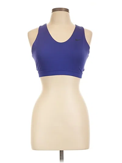 Pre-owned Nike Sports Bra In Purple