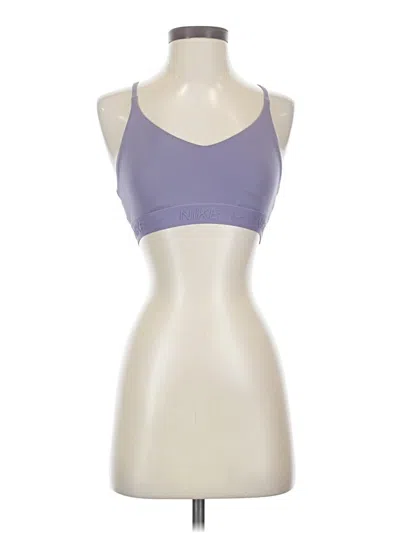 Pre-owned Nike Sports Bra In Purple