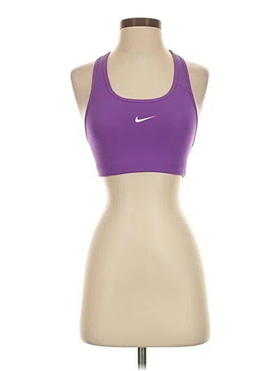 Pre-owned Nike Sports Bra In Purple