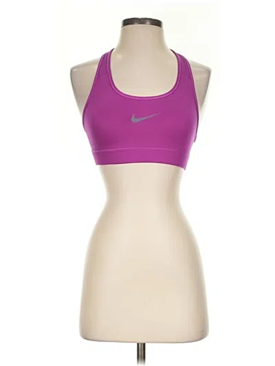 Pre-owned Nike Sports Bra In Purple