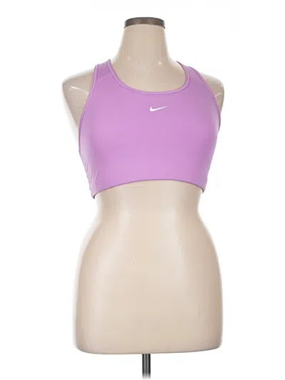 Pre-owned Nike Sports Bra In Purple
