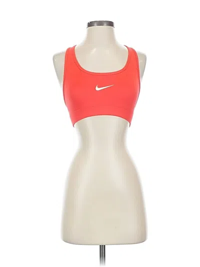 Pre-owned Nike Sports Bra In Red