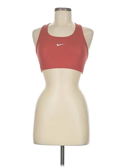 Pre-owned Nike Sports Bra In Red