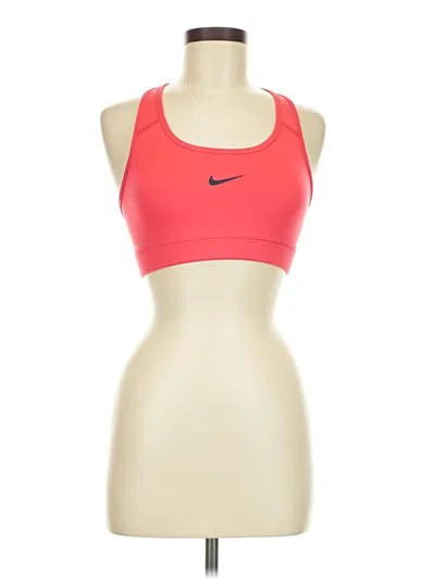 Pre-owned Nike Sports Bra In Red