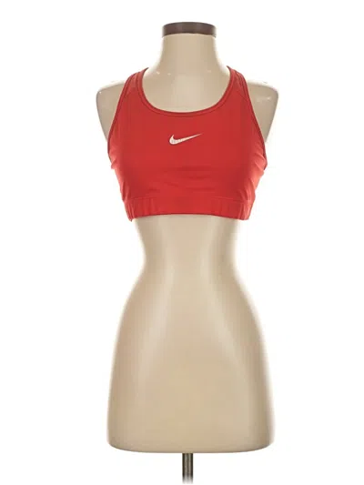 Pre-owned Nike Sports Bra In Red