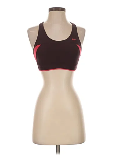 Pre-owned Nike Sports Bra In Red