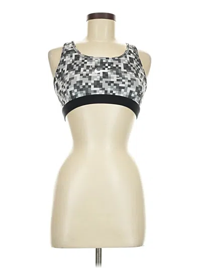 Pre-owned Nike Sports Bra In Silver