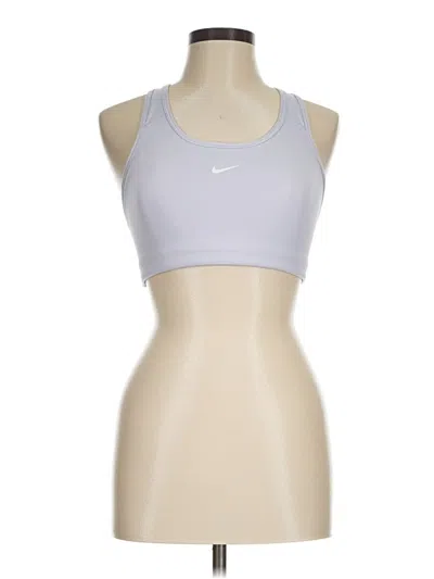 Pre-owned Nike Sports Bra In Silver