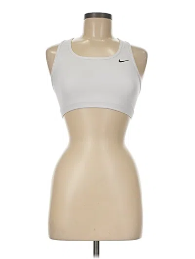 Pre-owned Nike Sports Bra In Silver
