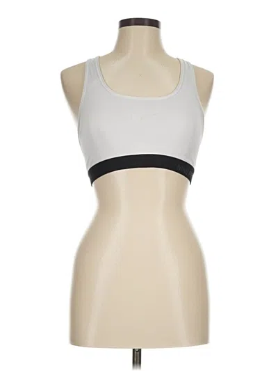 Pre-owned Nike Sports Bra In Silver