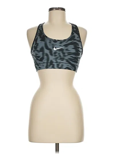 Pre-owned Nike Sports Bra In Silver
