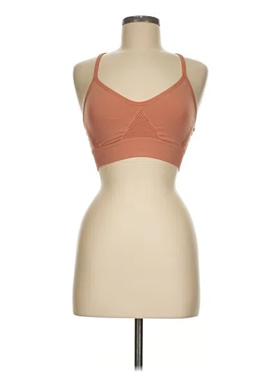 Pre-owned Nike Sports Bra In Tan