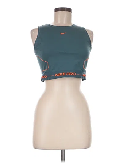 Pre-owned Nike Sports Bra In Teal