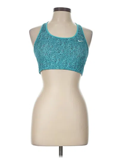 Pre-owned Nike Sports Bra In Teal