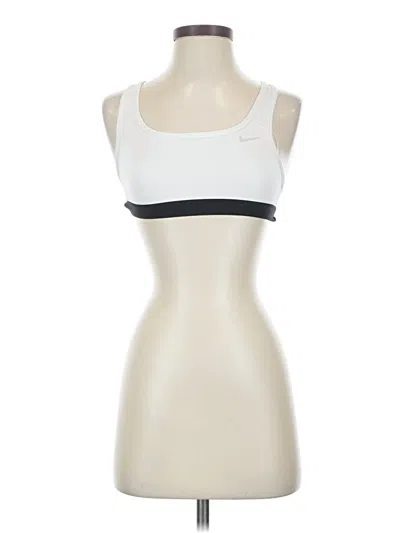 Pre-owned Nike Sports Bra In White