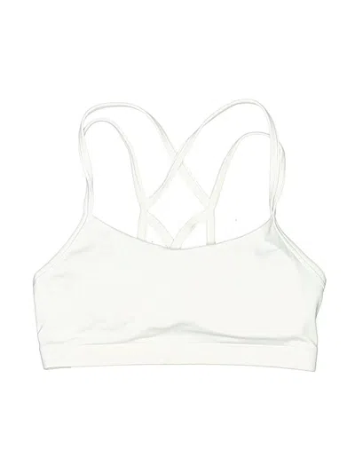 Pre-owned Nike Sports Bra In White