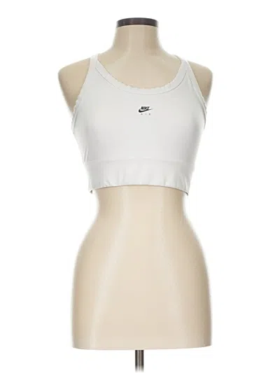 Pre-owned Nike Sports Bra In White