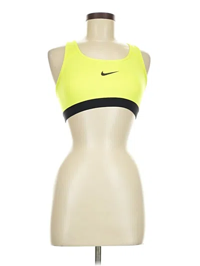 Pre-owned Nike Sports Bra In Yellow