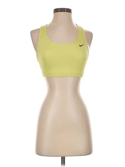 Pre-owned Nike Sports Bra In Yellow