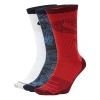 Nike Sports Breathable Running Contrasting Colors 1 3 Pairs Socks In Multi