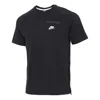 Nike Sports Training Loose Breathable Round Neck Short Sleeve Black