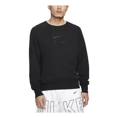 Nike Sportswear Air French Terry Crew Sweatshirt 'black'