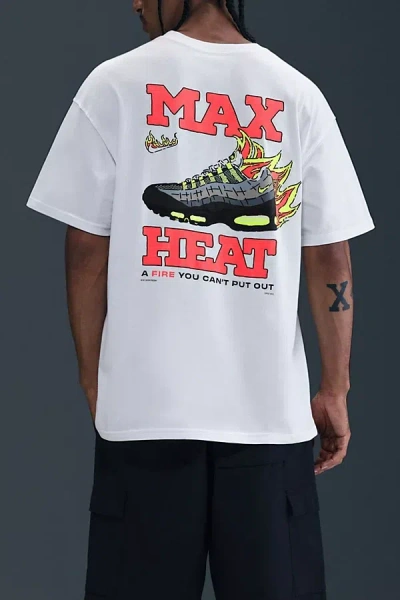 Nike Sportswear Air Max 95 Graphic Tee In White, Men's At Urban Outfitters