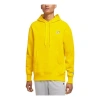 Nike Sportswear Airmoji Embroidered Pattern Knit Fleece Yellow