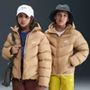 Nike Sportswear All Day Play Big Kids' Therma-fit Loose-fit Puffer Jacket In Brown