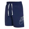 Nike Sportswear Alumni Logo Shorts 'blue'