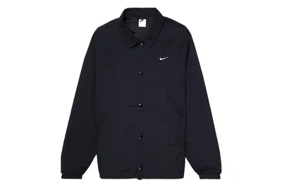 Pre-owned Nike Sportswear Authentic Coach Jacket Black