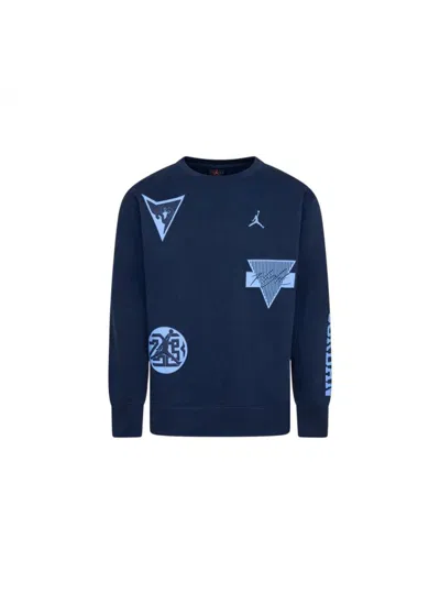 Nike-sportswear Kids' Baby Sweatshirt Nike Sportswear 95d545-u90 In Blue