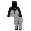 Nike Sportswear Baby Tech Fleece 2-piece Full-zip Set In Grey