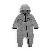 Nike Sportswear Baby Tech Fleece Coverall In Grey