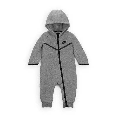 Nike Sportswear Baby Tech Fleece Coverall In Grey