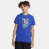 Nike Sportswear Big Kid's T-shirt In Blue