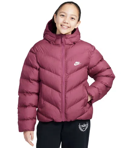 NIKE SPORTSWEAR KIDS 7-20 ALL DAY PLAY THERMA-FIT PUFFER JACKET