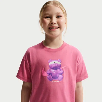 Nike Sportswear Big Kids' Boxy T-shirt In Pink