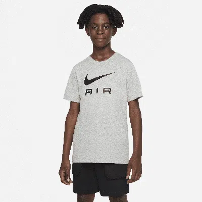 Nike Sportswear Big Kids' (boys') T-shirt In Grey