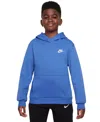 Nike Sportswear Big Kids Club Fleece Pullover Hoodie In Blue