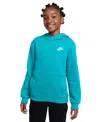 Nike Sportswear Big Kids Club Fleece Pullover Hoodie In Multi