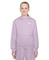 Nike Sportswear Big Kids Club Fleece Pullover Hoodie In Pink