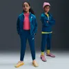 Nike Sportswear Big Kids' Dri-fit Tracksuit In Blue