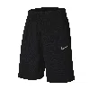 Nike Sportswear Big Kids' (girls') Dri-fit Fleece Shorts In Black