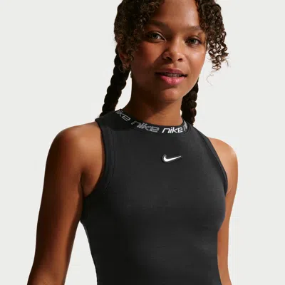 Nike Sportswear Big Kids' (girls') Dri-fit Tank Top In Black