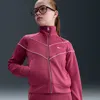Nike Sportswear Big Kids' (girls') Knit Track Jacket In Pink