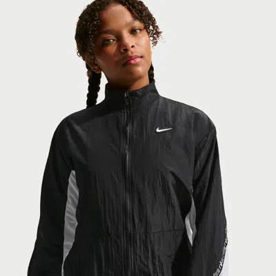 Nike Sportswear Big Kids' (girls') Woven Jacket In Black
