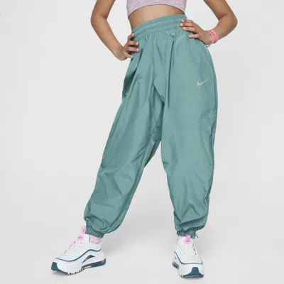 Nike Sportswear Big Kids' (girls') Woven Pants In Green