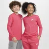 Nike Sportswear Big Kids' Long-sleeve T-shirt In Pink