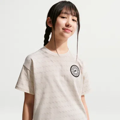 Nike Sportswear Big Kids' Max90 T-shirt In Neutral